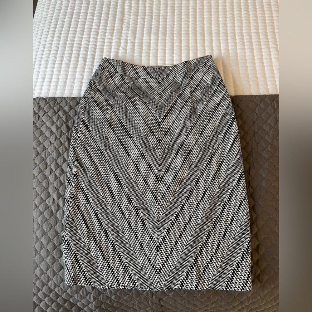 Express Patterned Pencil Skirt Size 0